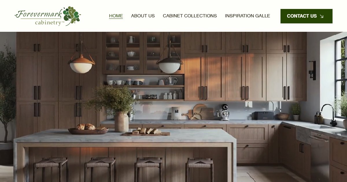 Forevermark Cabinetry official website — kitchen and bath cabinetry