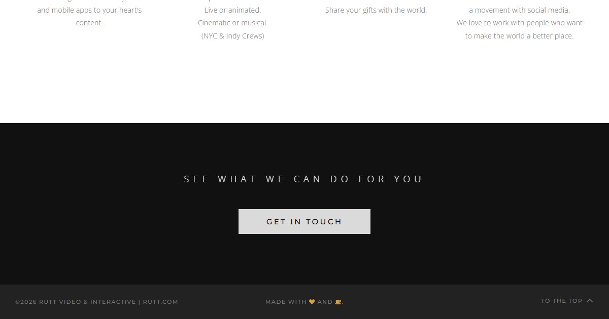 Rutt HandCrafted Cabinetry website — design options and finish selections