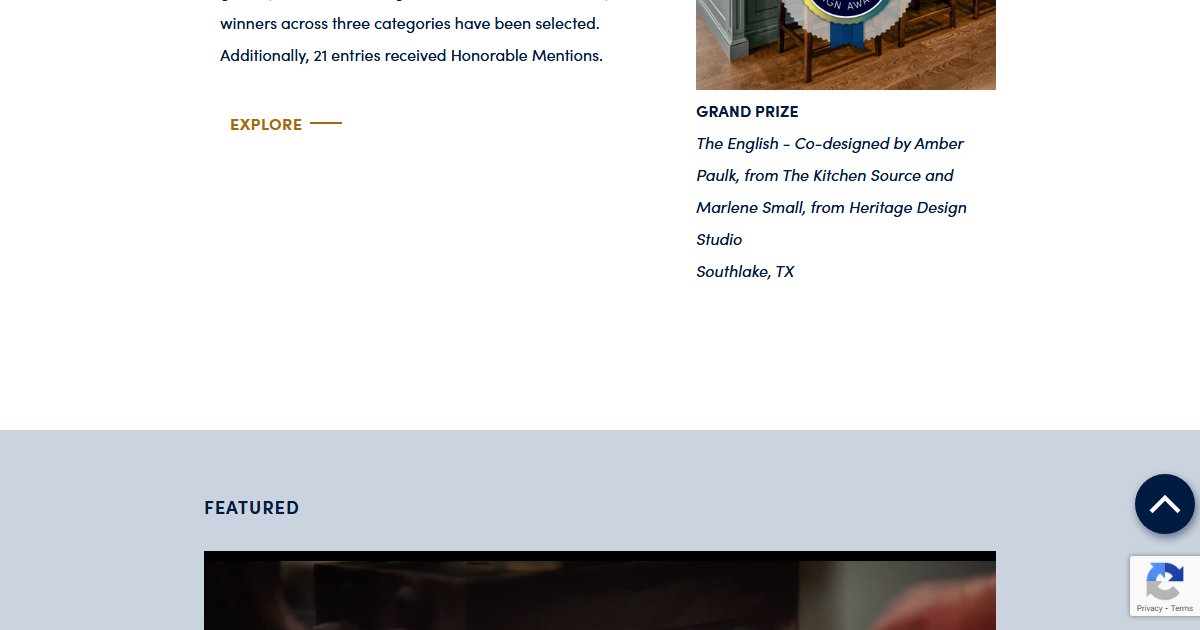 Wood-Mode website — design options and finish selections